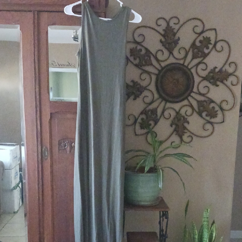 Haute Hippie  Maxi Dress Sleeveless Halter